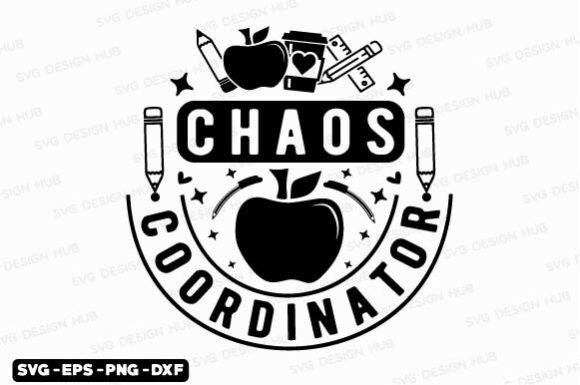 Chaos Coordinator SVG & Teacher SVG: Strategic Design Assets for Educators and Creative Entrepreneurs