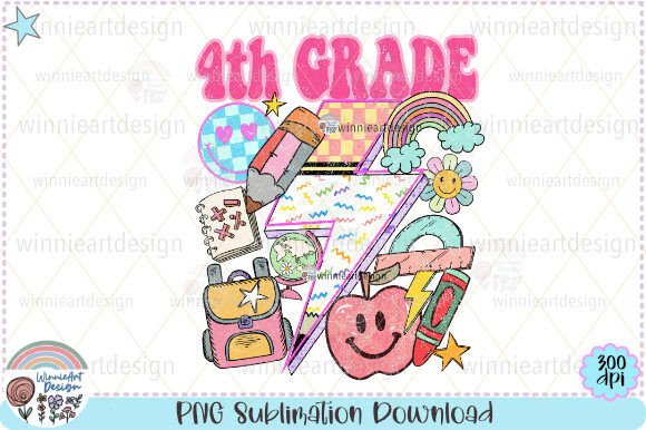 Fourth Grade Retro Teacher School PNG: A Practical Guide for Crafters and Educators