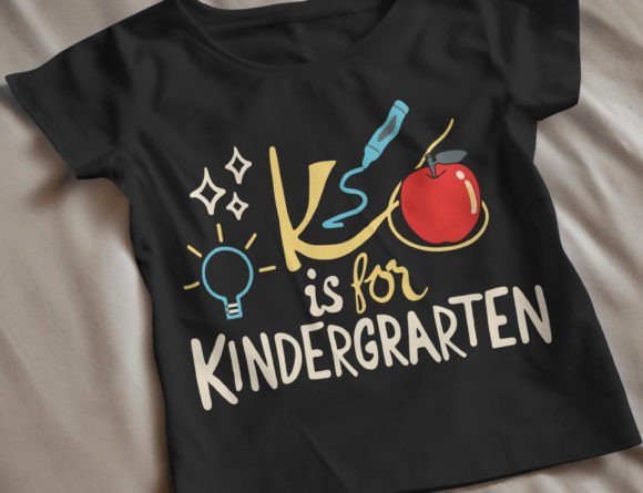 K Is for Kindergarten Teacher, School: A Digital Design Resource for Educators and Makers