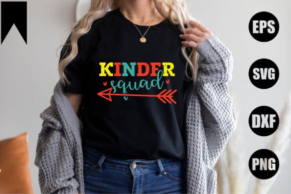 Kinder Squad: SVG & PNG Designs for Educators & Makers