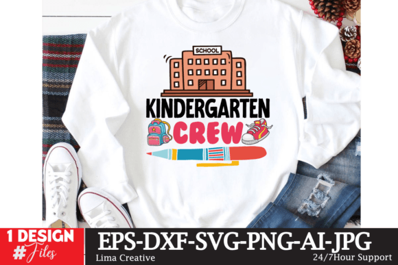 Kindergarten Crew Design: Your All-in-One Back-to-School Digital Resource