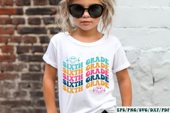 Sixth Grade Retro SVG: Creative Fuel for Teachers, Crafters, and Back-to-School Planners