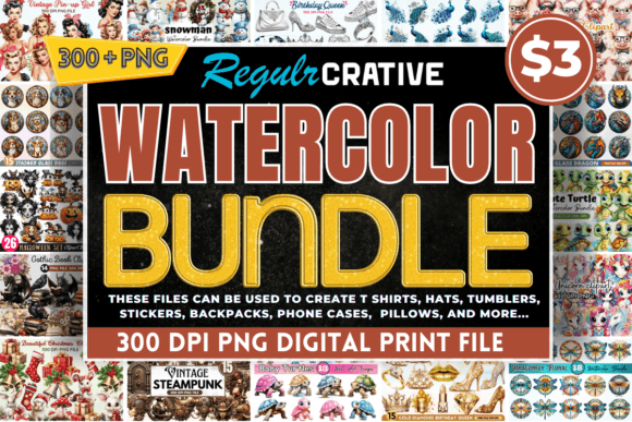 Watercolor PNG Mega Bundle: What You Actually Need to Know Before Downloading